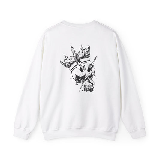 Lady Khaine White - Unisex Heavy Blend™ Crewneck Sweatshirt