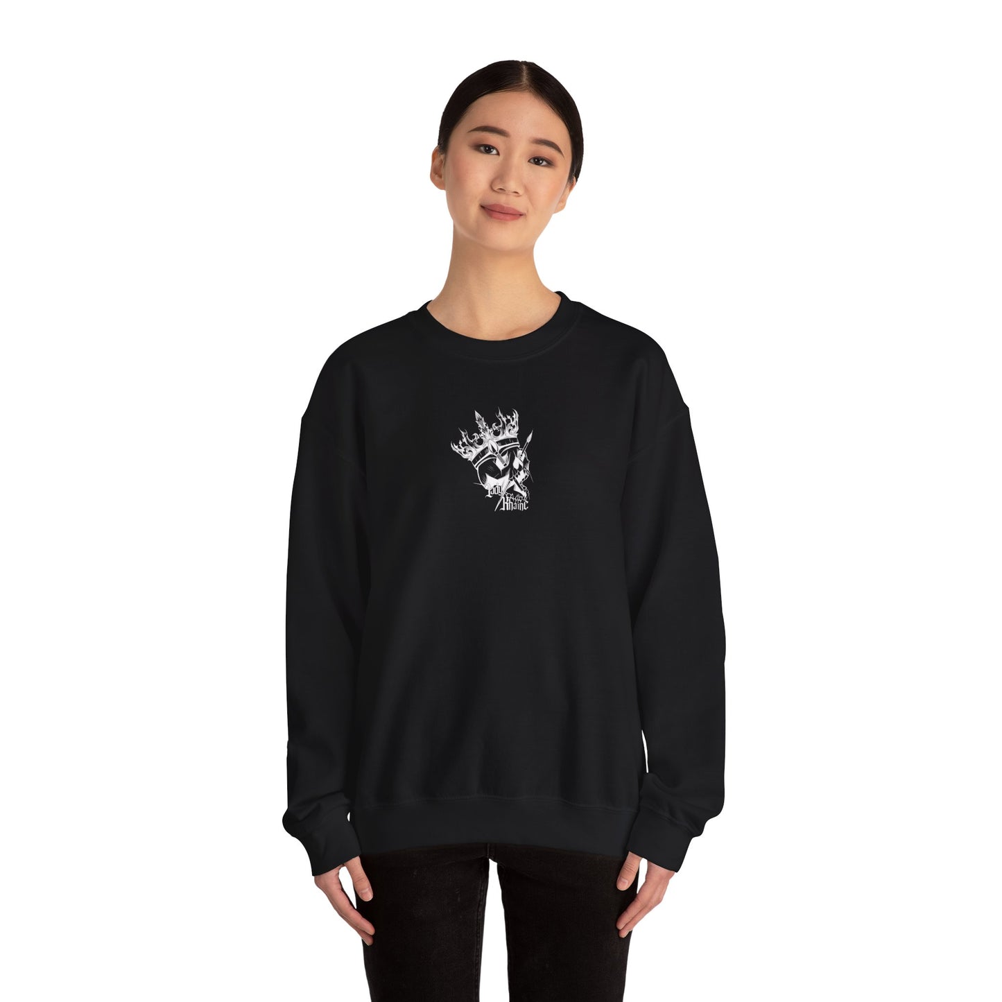 Lady Khaine Black - Unisex Heavy Blend™ Crewneck Sweatshirt