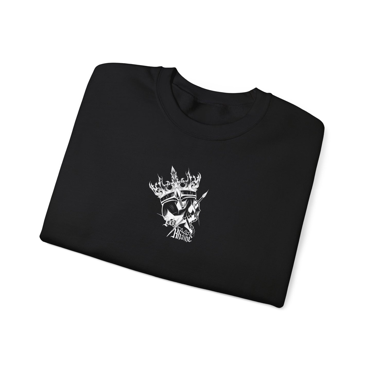 Lady Khaine Black - Unisex Heavy Blend™ Crewneck Sweatshirt