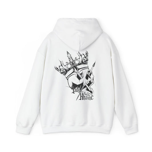 Lady Khaine White - Unisex Heavy Blend™ Hooded Sweatshirt