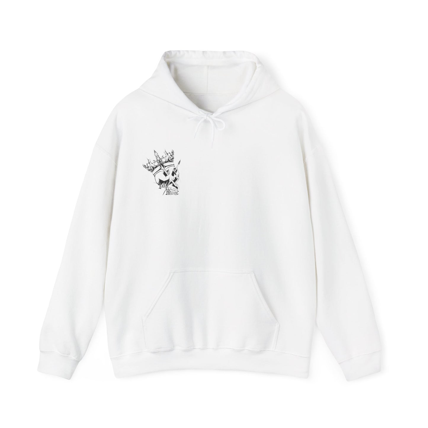 Lady Khaine White -  Unisex Heavy Blend™ Hooded Sweatshirt