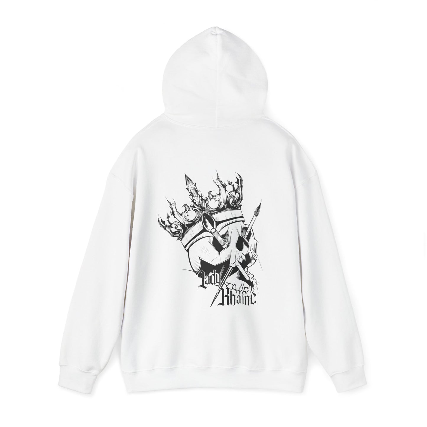 Lady Khaine White -  Unisex Heavy Blend™ Hooded Sweatshirt